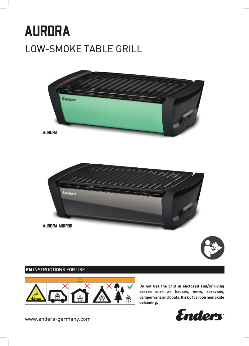 Página 1 del manual Manual de usuario Enders Aurora