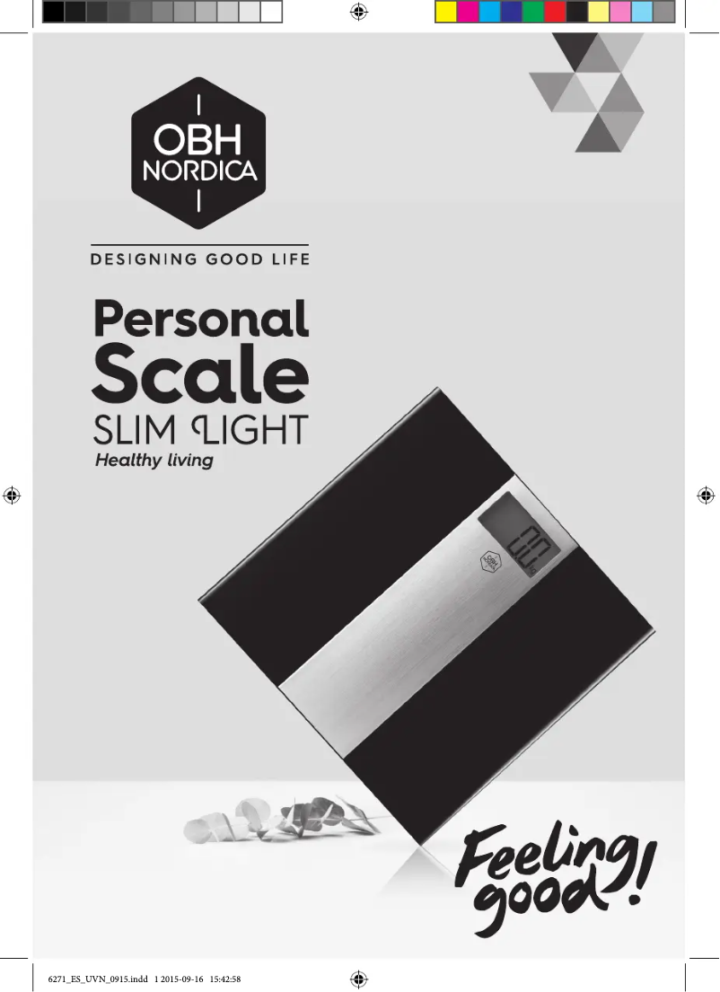 Imagen de la primera página del manual del dispositivo Slim Light 6271