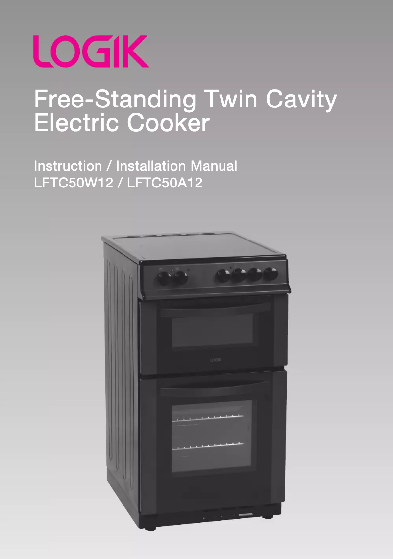 Imagen de la primera página del manual del dispositivo LFTC50A12