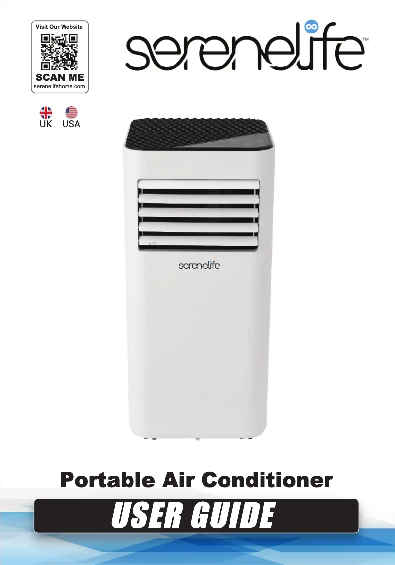 Página 1 del manual Manual de usuario SereneLife SLPAC180W