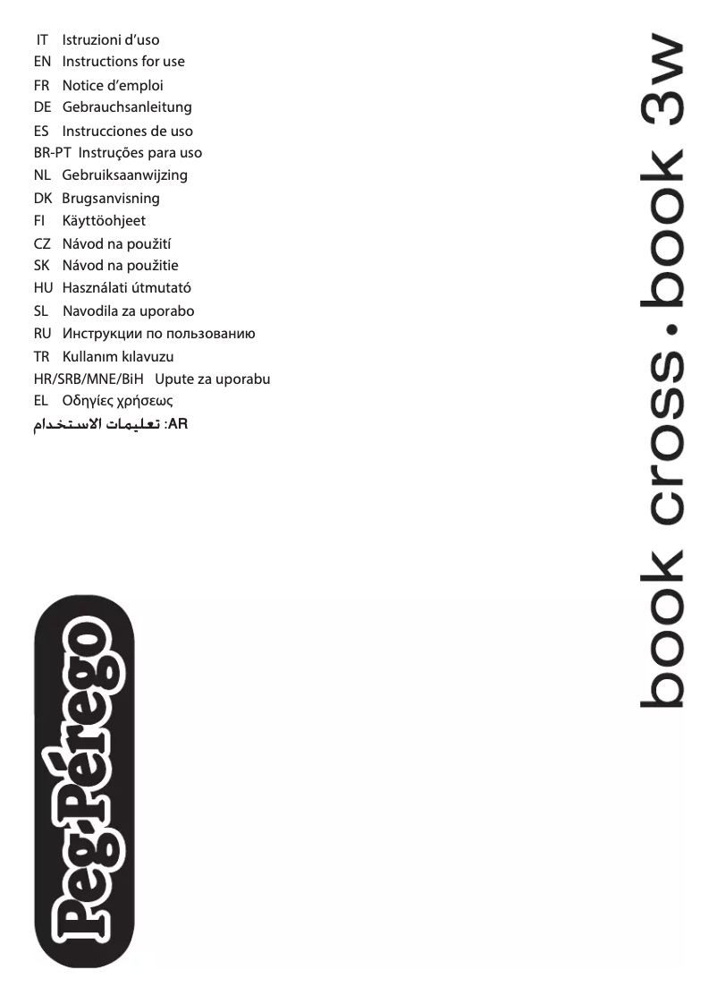 Imagen de la primera página del manual del dispositivo Book 3W