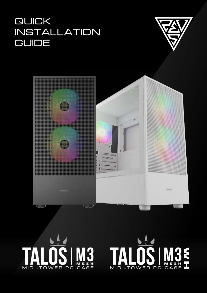 Imagen de la primera página del manual del dispositivo Talos M3 Mesh