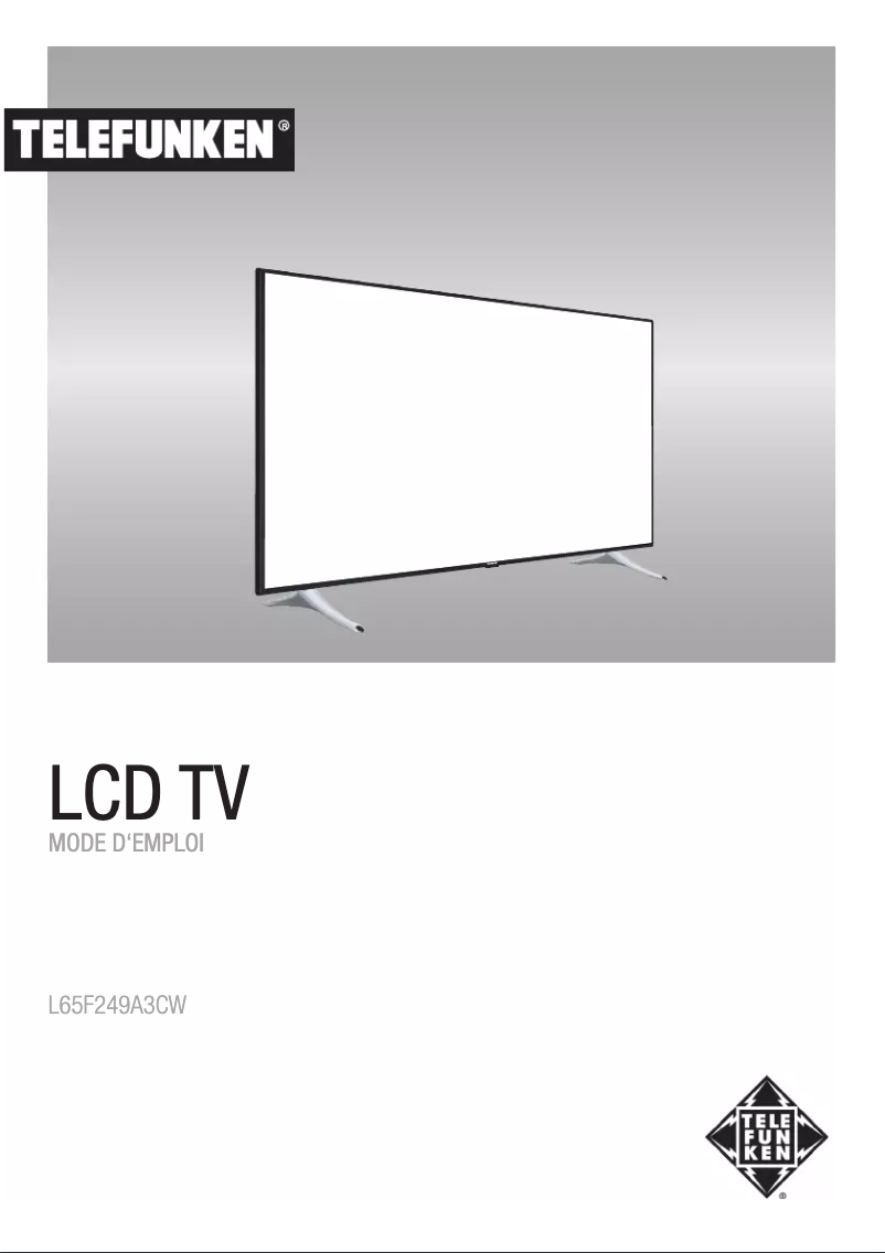 Imagen de la primera página del manual del dispositivo L65F249A3CW