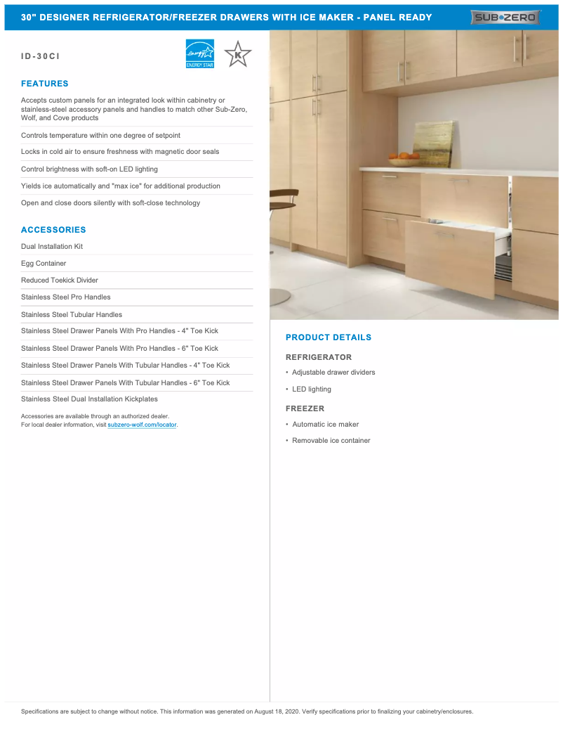 Imagen de la primera página del manual del dispositivo ID-30CI