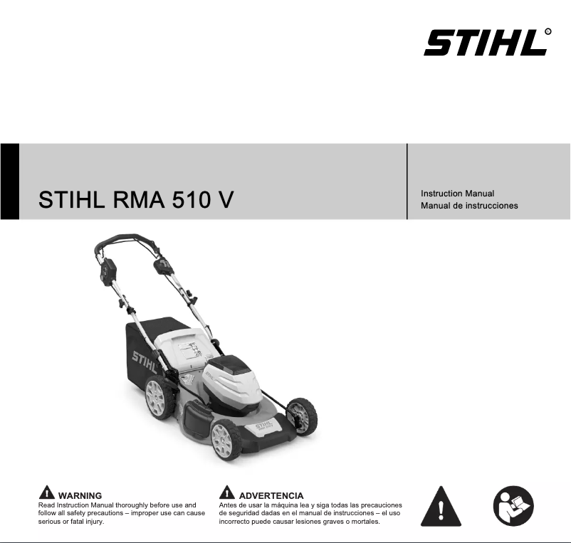 Página 1 del manual Manual de usuario Stihl RMA 510 V