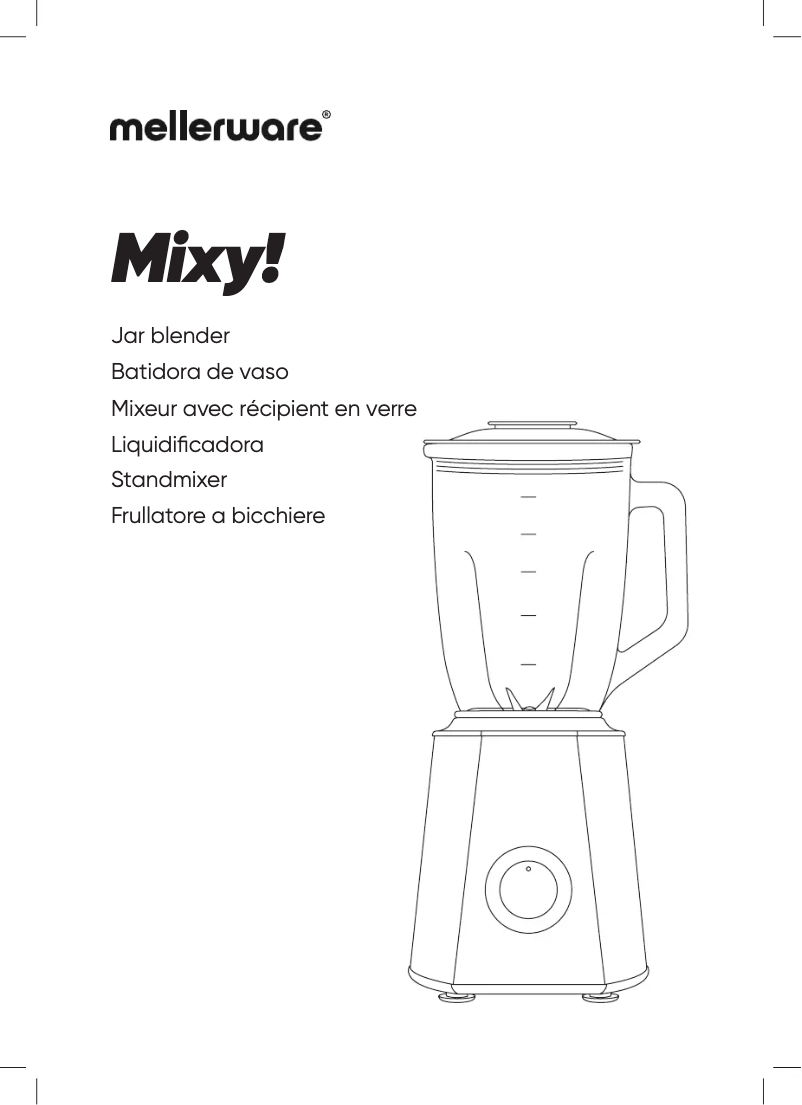 Imagen de la primera página del manual del dispositivo Mixy!
