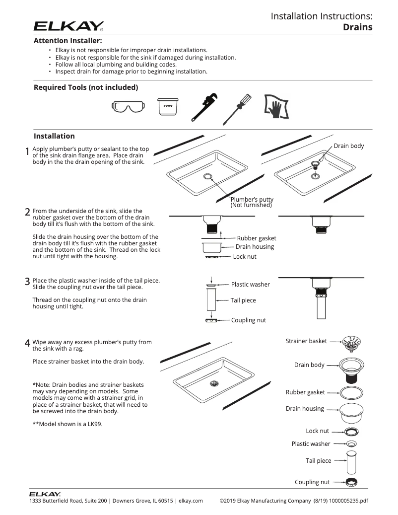 Imagen de la primera página del manual del dispositivo LK9
