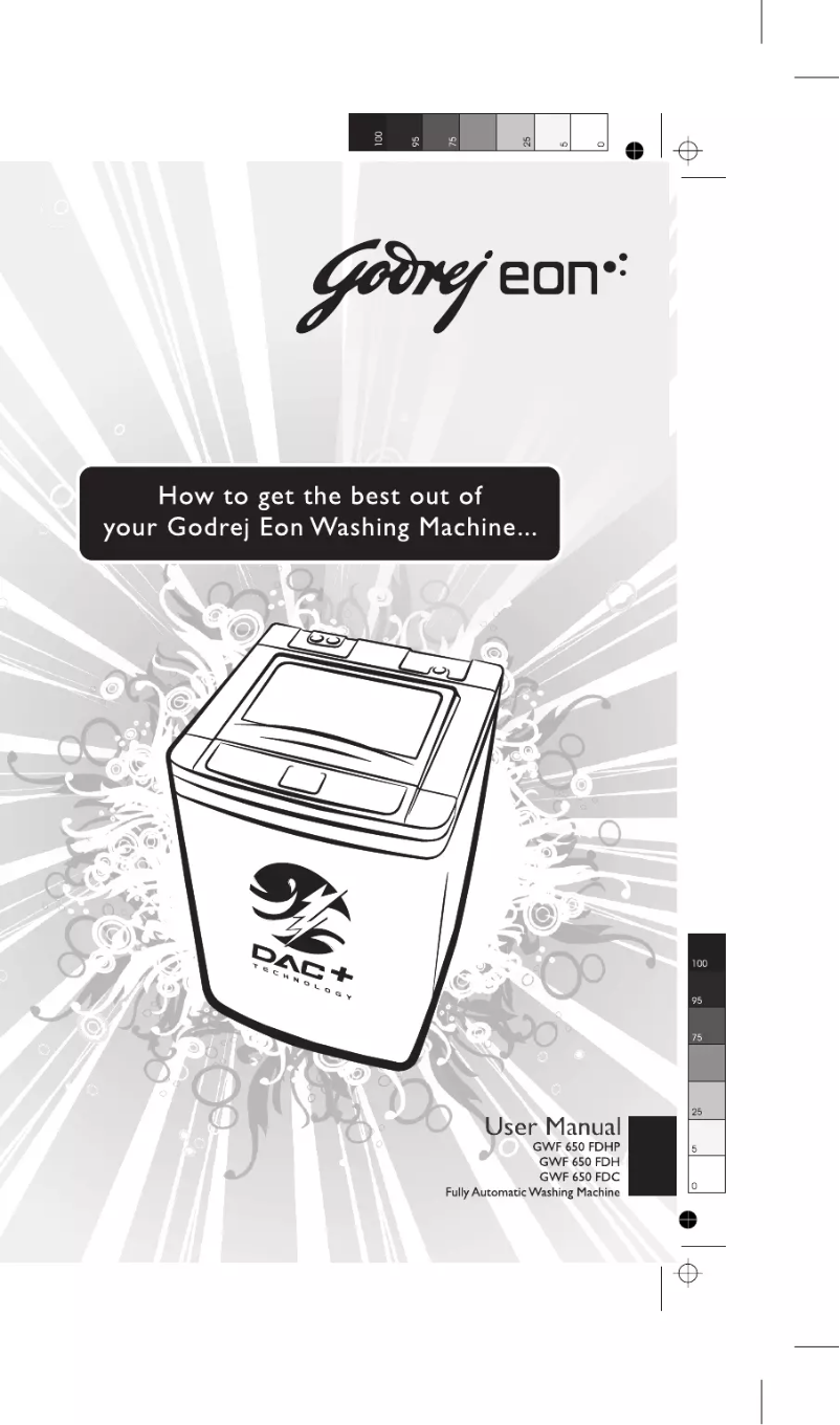 Imagen de la primera página del manual del dispositivo GWF 650 FDC