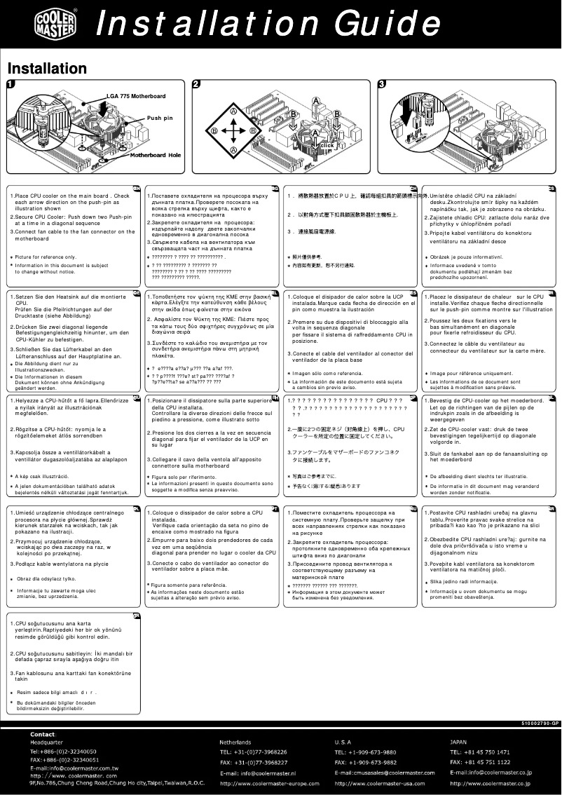 Página 1 del manual Manual de usuario Cooler Master X Dream 4