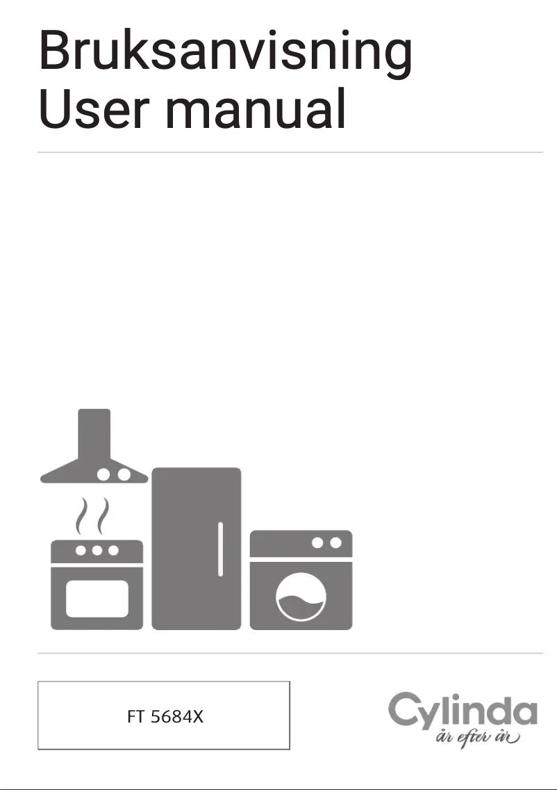 Página 1 del manual Manual de usuario Cylinda FT 5684X