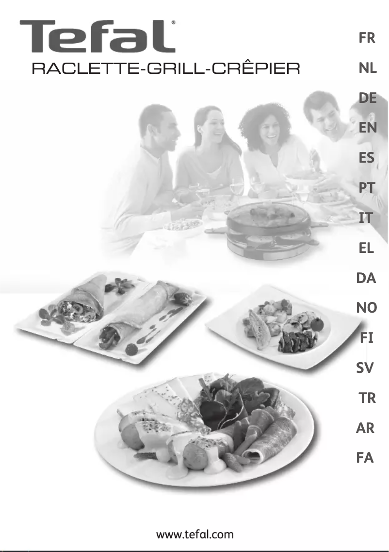 Página 1 del manual Manual de usuario Tefal RE138O12