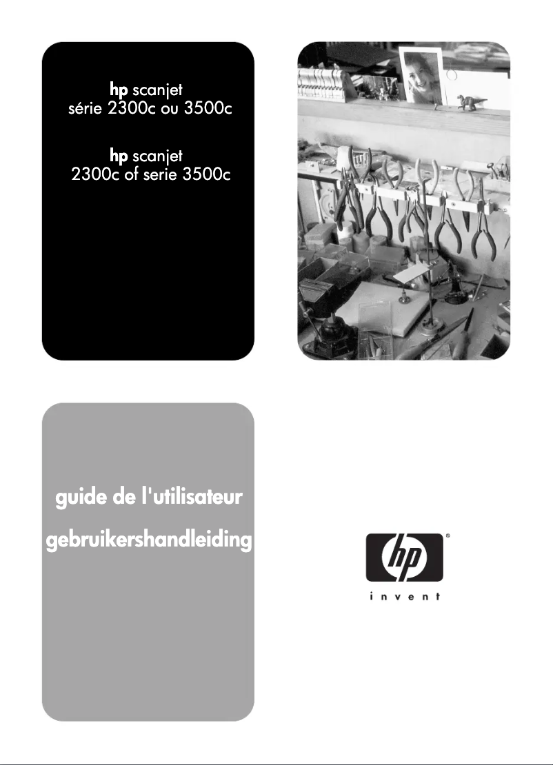 Imagen de la primera página del manual del dispositivo Scanjet 2300C