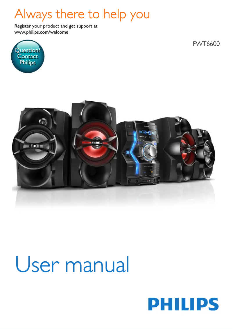 Imagen de la primera página del manual del dispositivo FWT6600