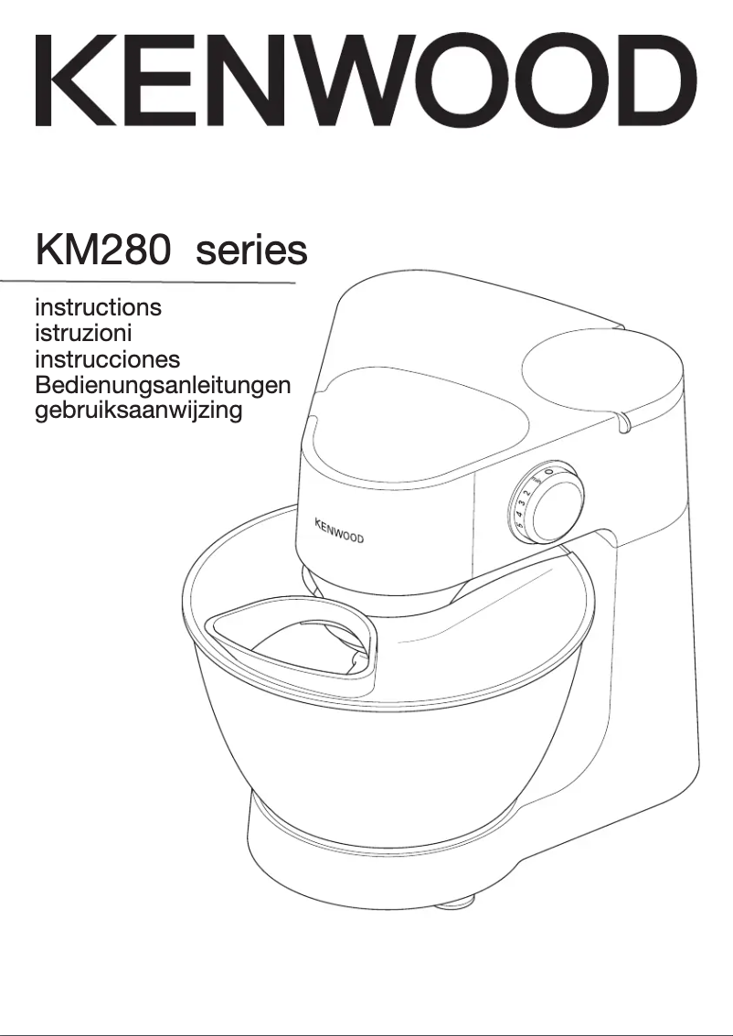 Página 1 del manual Manual de usuario Kenwood Prospero KM287
