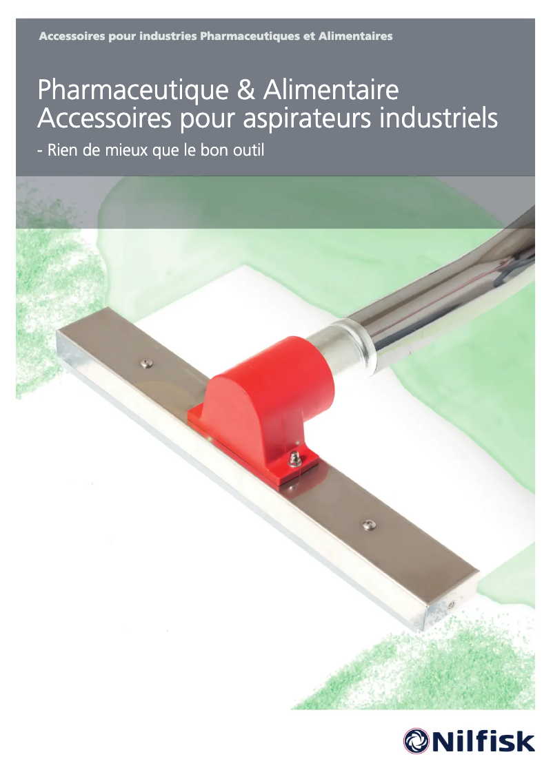 Página 1 del manual Folleto Nilfisk VHW321