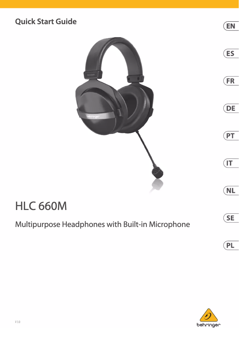 Imagen de la primera página del manual del dispositivo HLC 660M