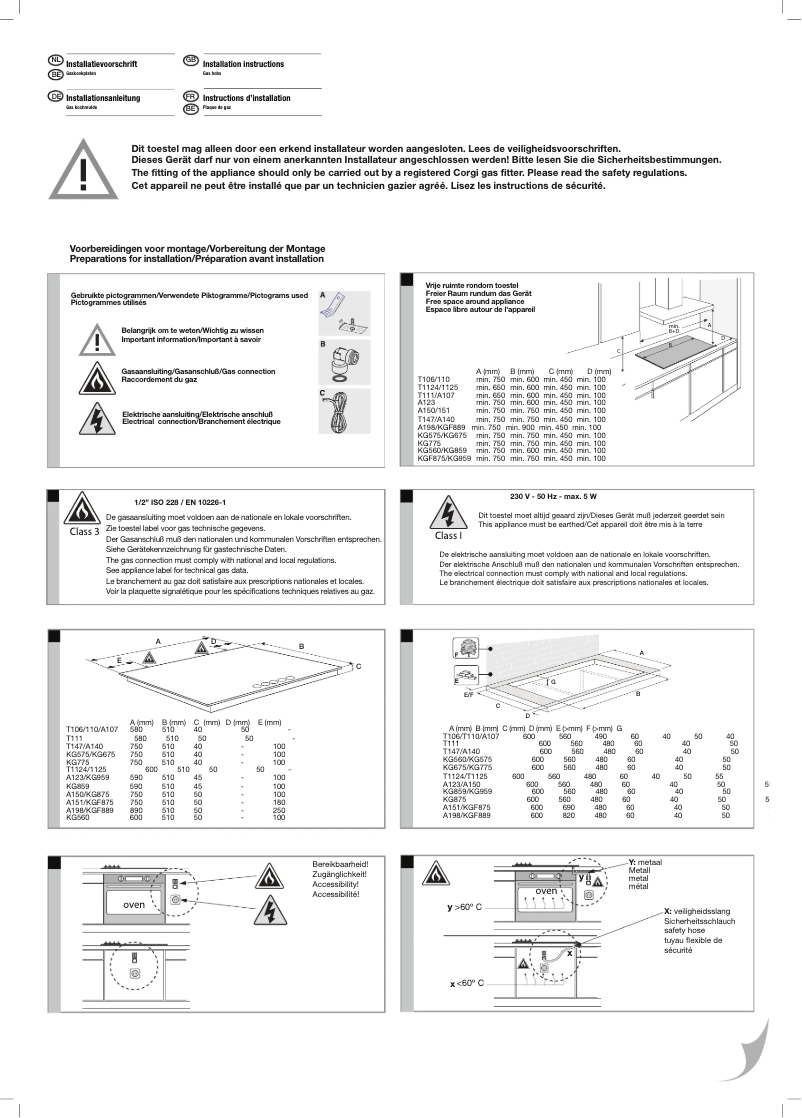 Imagen de la primera página del manual del dispositivo KG859RVSA