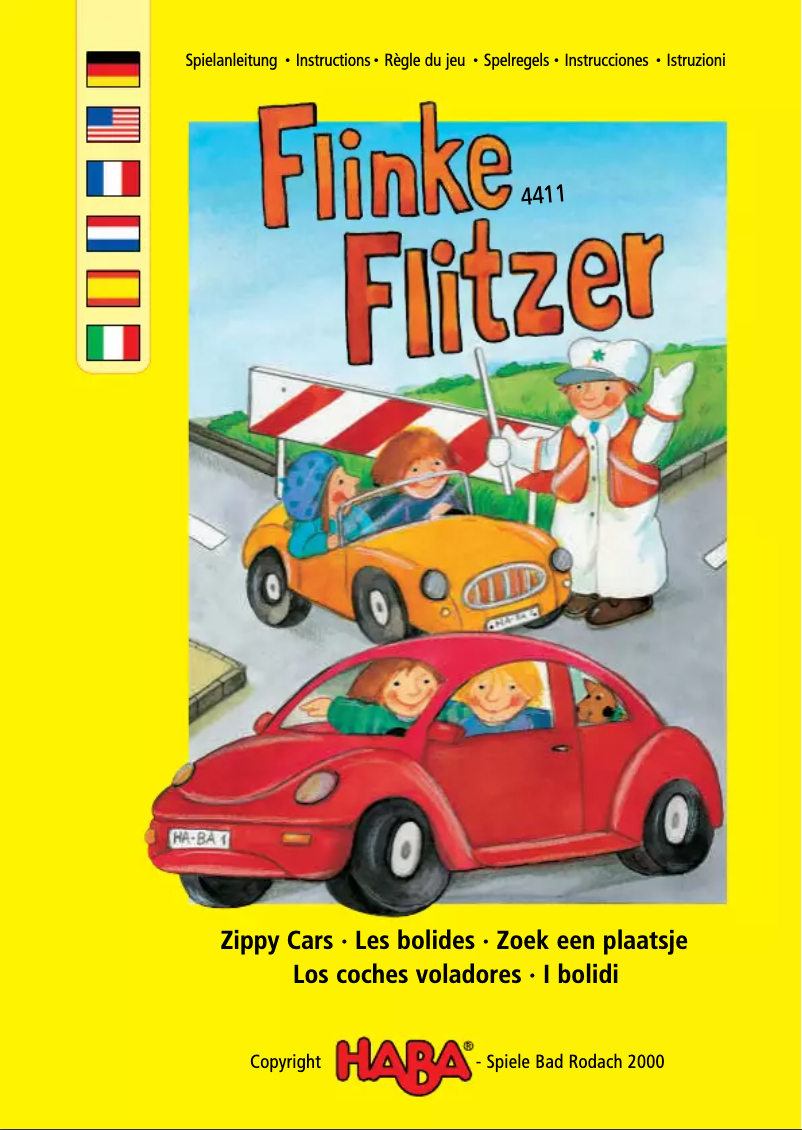 Imagen de la primera página del manual del dispositivo Flinke Flitzer