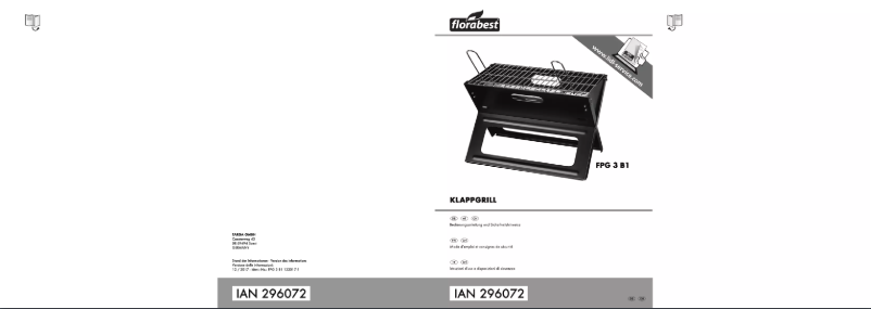 Imagen de la primera página del manual del dispositivo FPG 3 B1