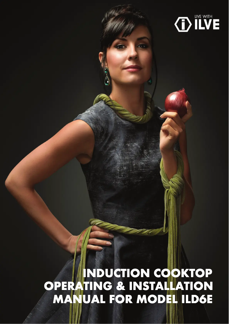 Página 1 del manual Manual de usuario Ilve ILD6E