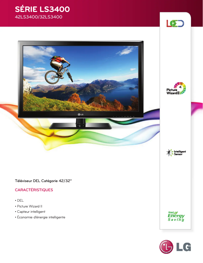 Página nº 1 - Ficha técnica LG 32LS3400