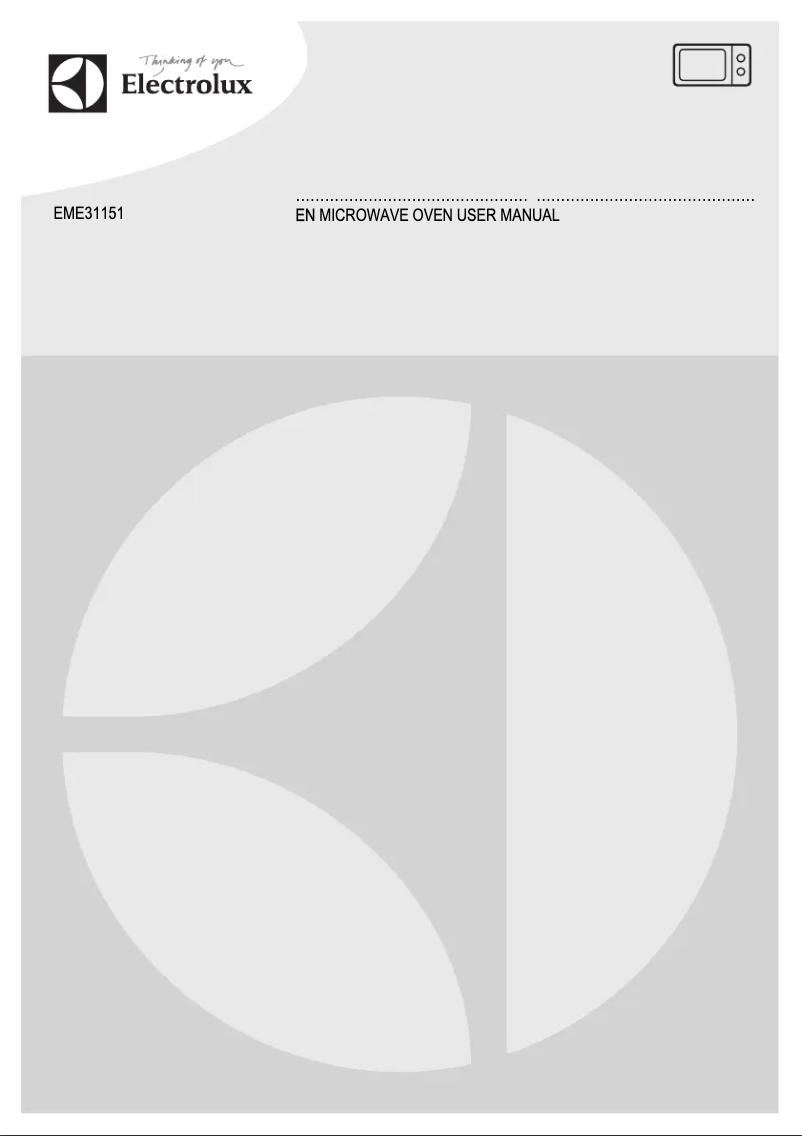Página 1 del manual Manual de usuario Electrolux EME31151OX