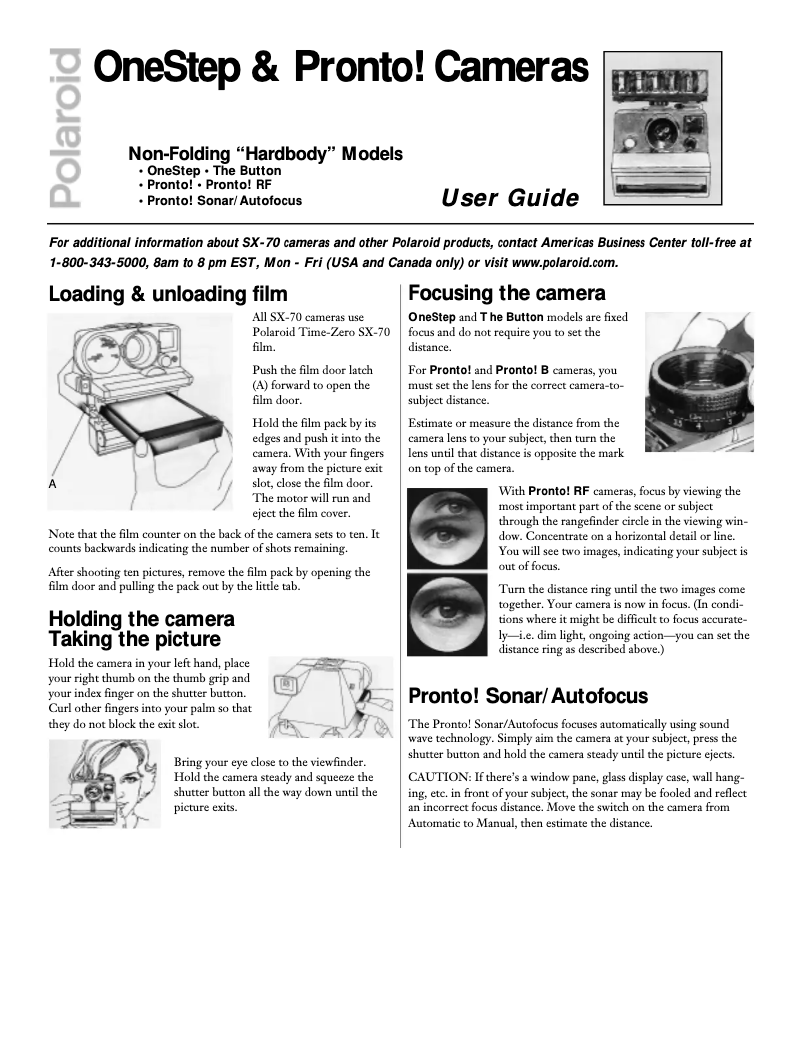 Imagen de la primera página del manual del dispositivo Pronto