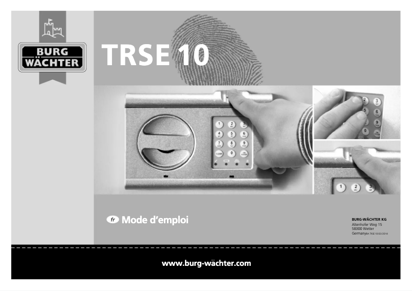 Imagen de la primera página del manual del dispositivo CL 20 E FS