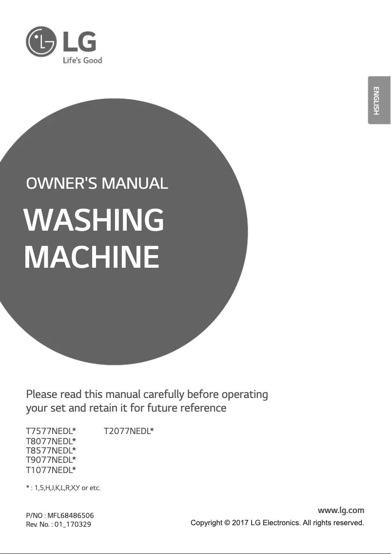 Imagen de la primera página del manual del dispositivo T1077NEDL1