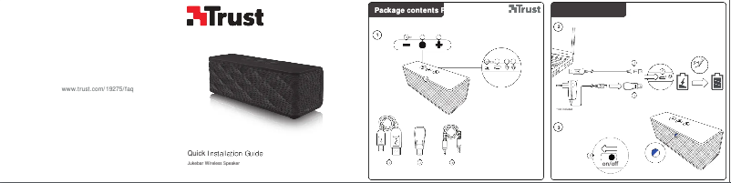 Imagen de la primera página del manual del dispositivo Jukebar