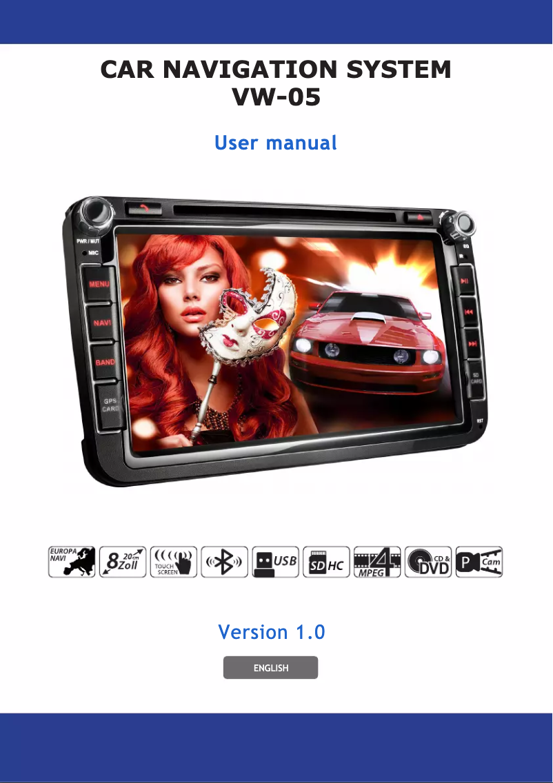 Página 1 del manual Manual de usuario Volkswagen VW05