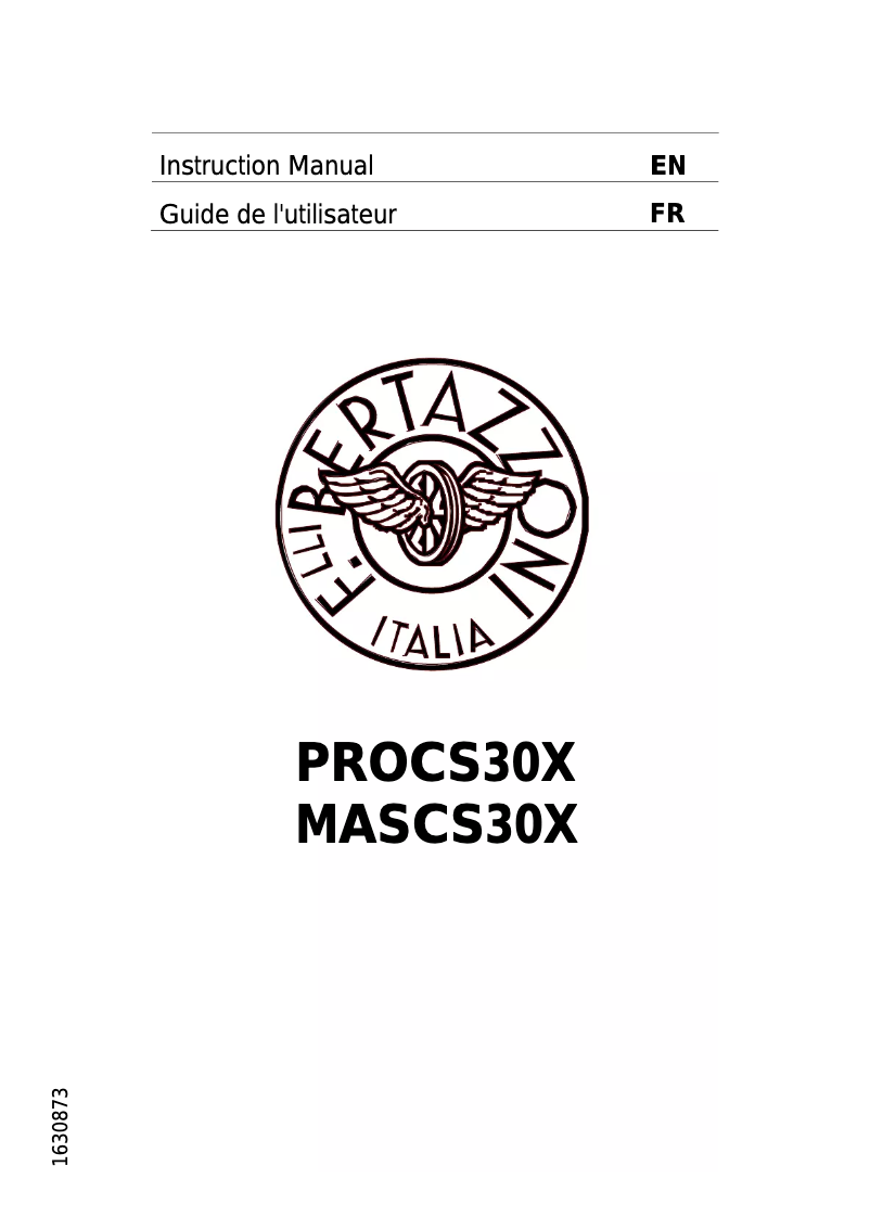 Imagen de la primera página del manual del dispositivo MASCS30X