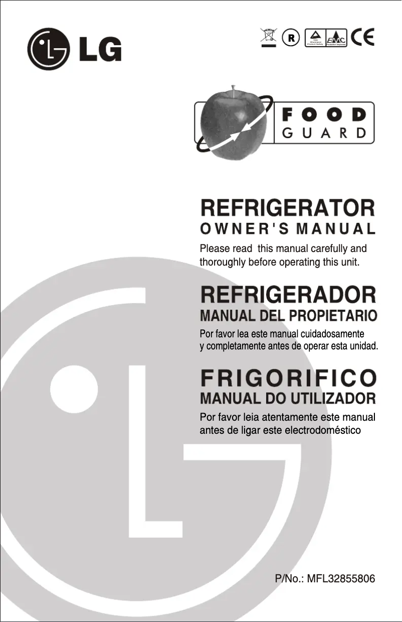 Imagen de la primera página del manual del dispositivo GL-332JM