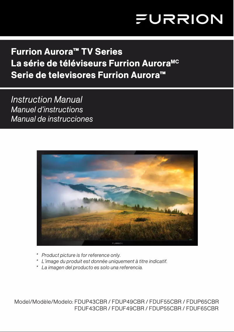 Página nº 1 - Manual de usuario Furrion FDUP43CBS