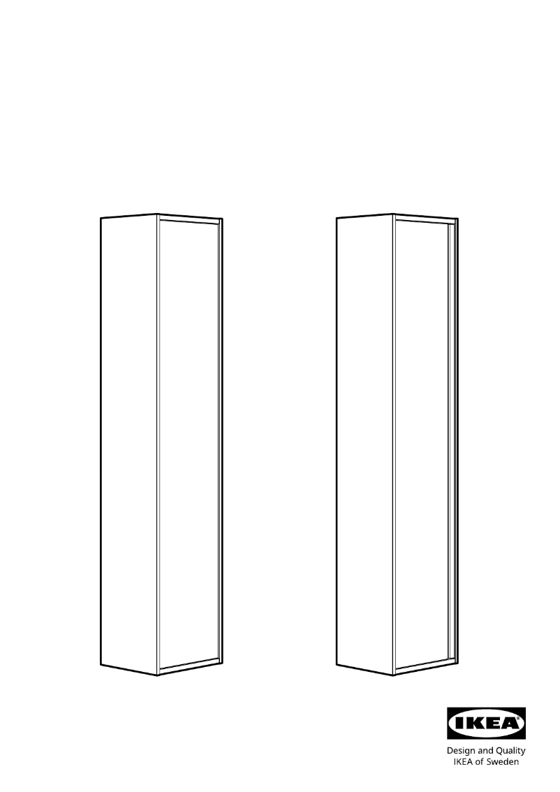 Página 1 del manual Manual de usuario Ikea HAVBÄCK 305.351.90
