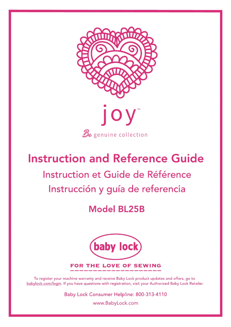 Imagen de la primera página del manual del dispositivo Joy