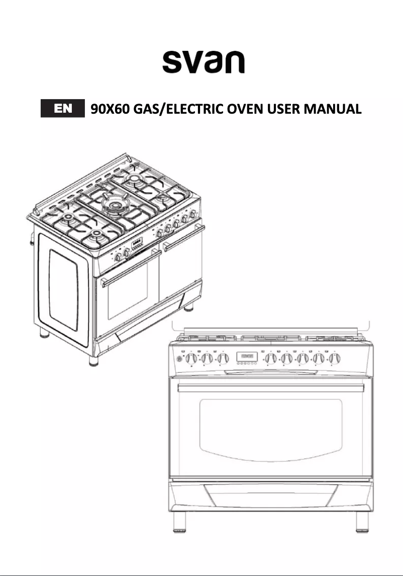 Página 1 del manual Manual de usuario SVAN SVK9562FEX