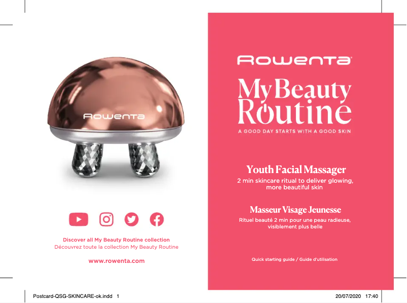 Imagen de la primera página del manual del dispositivo Youth LV6020