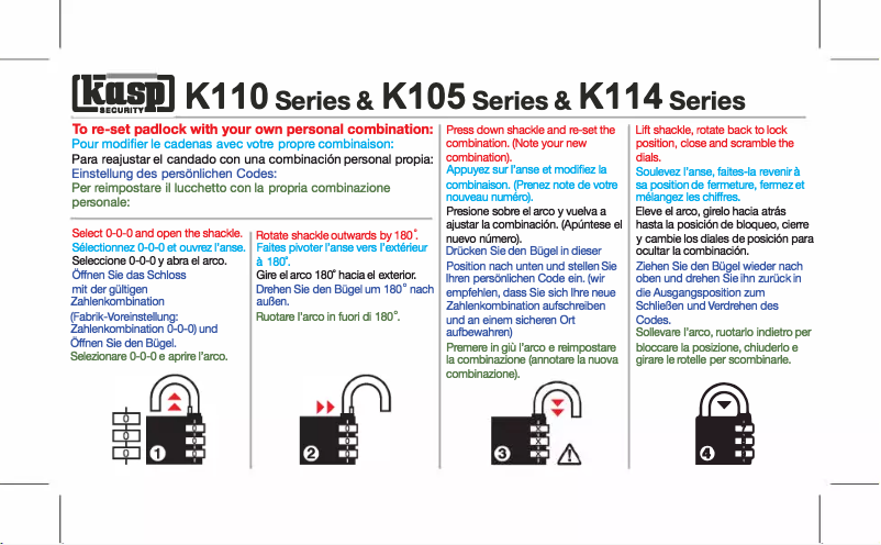 Página nº 1 - Manual de usuario Kasp K11430D