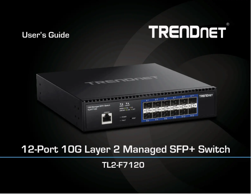 Página 1 del manual Manual de usuario TRENDnet TL2-F7120