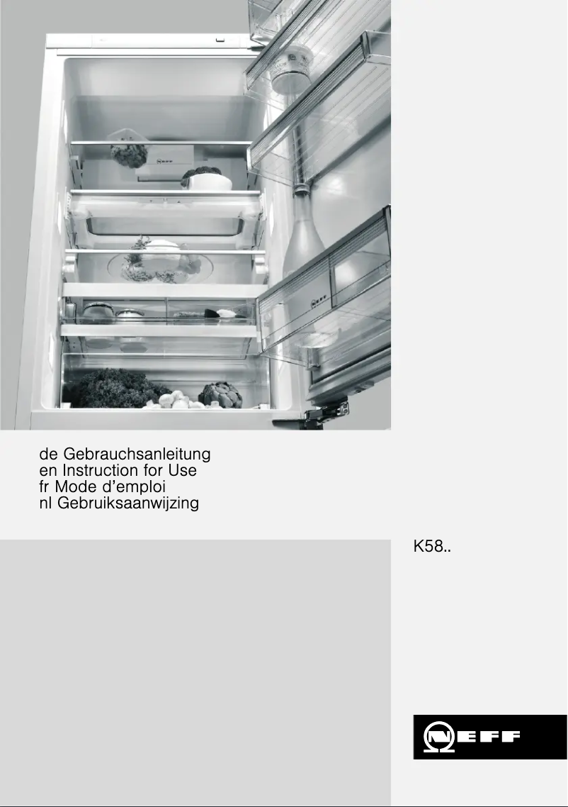 Página 1 del manual Manual de usuario Neff K5885X4GB