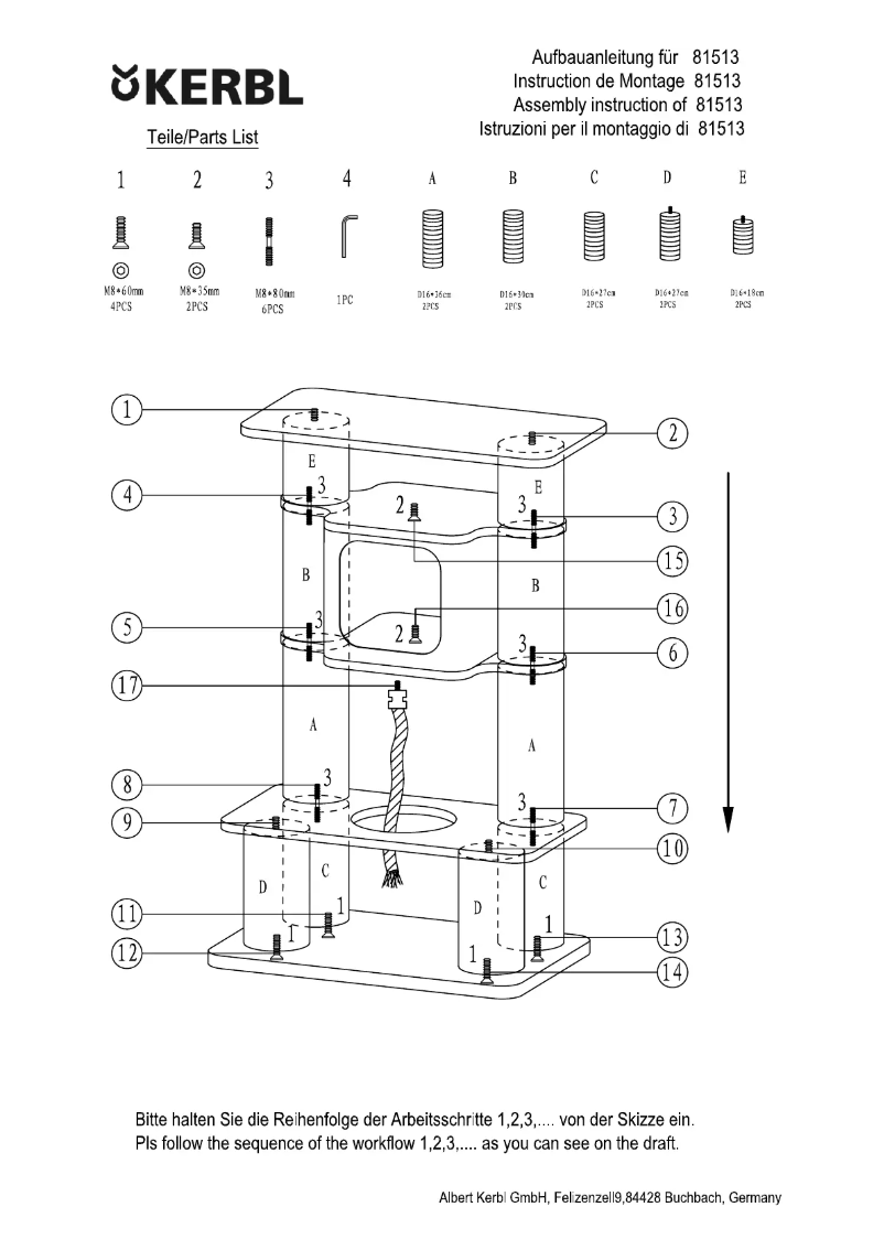 Página 1 del manual Manual de usuario Kerbl Gentle Giant 81513