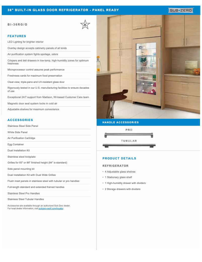 Imagen de la primera página del manual del dispositivo BI-36RG/O-RH