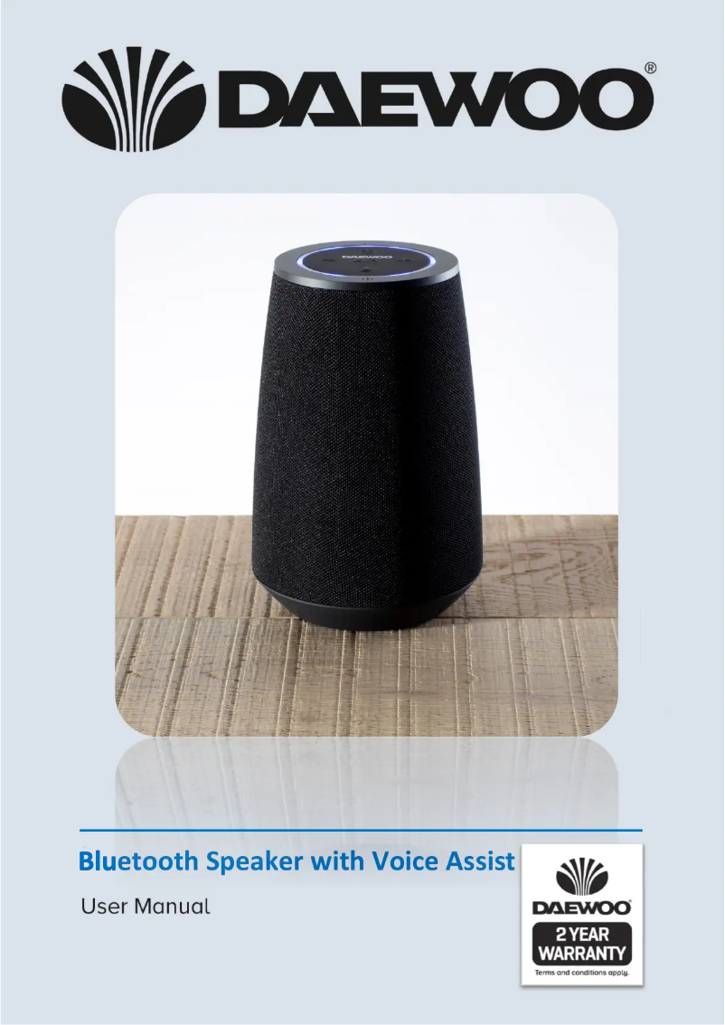 Página 1 del manual Manual de usuario Daewoo AVS1426