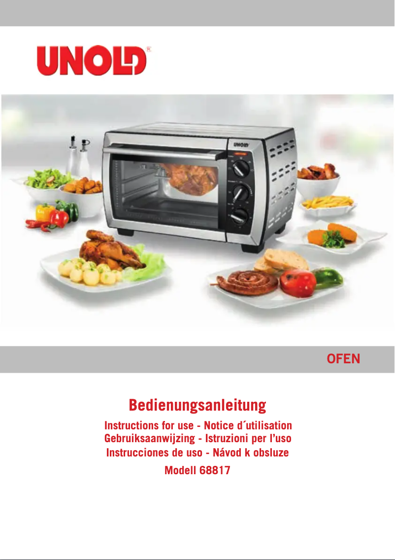 Imagen de la primera página del manual del dispositivo 68817