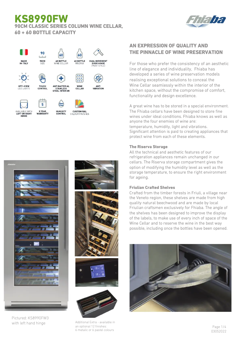 Imagen de la primera página del manual del dispositivo KS8990FW6A