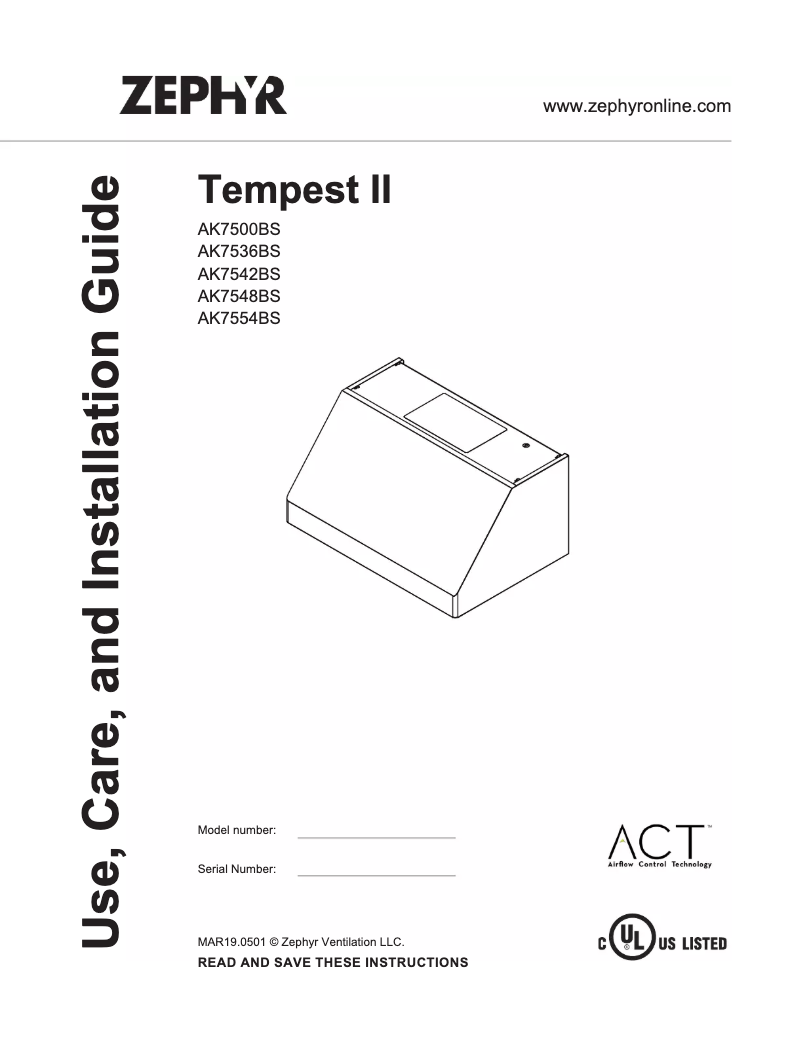 Imagen de la primera página del manual del dispositivo AK7500BS
