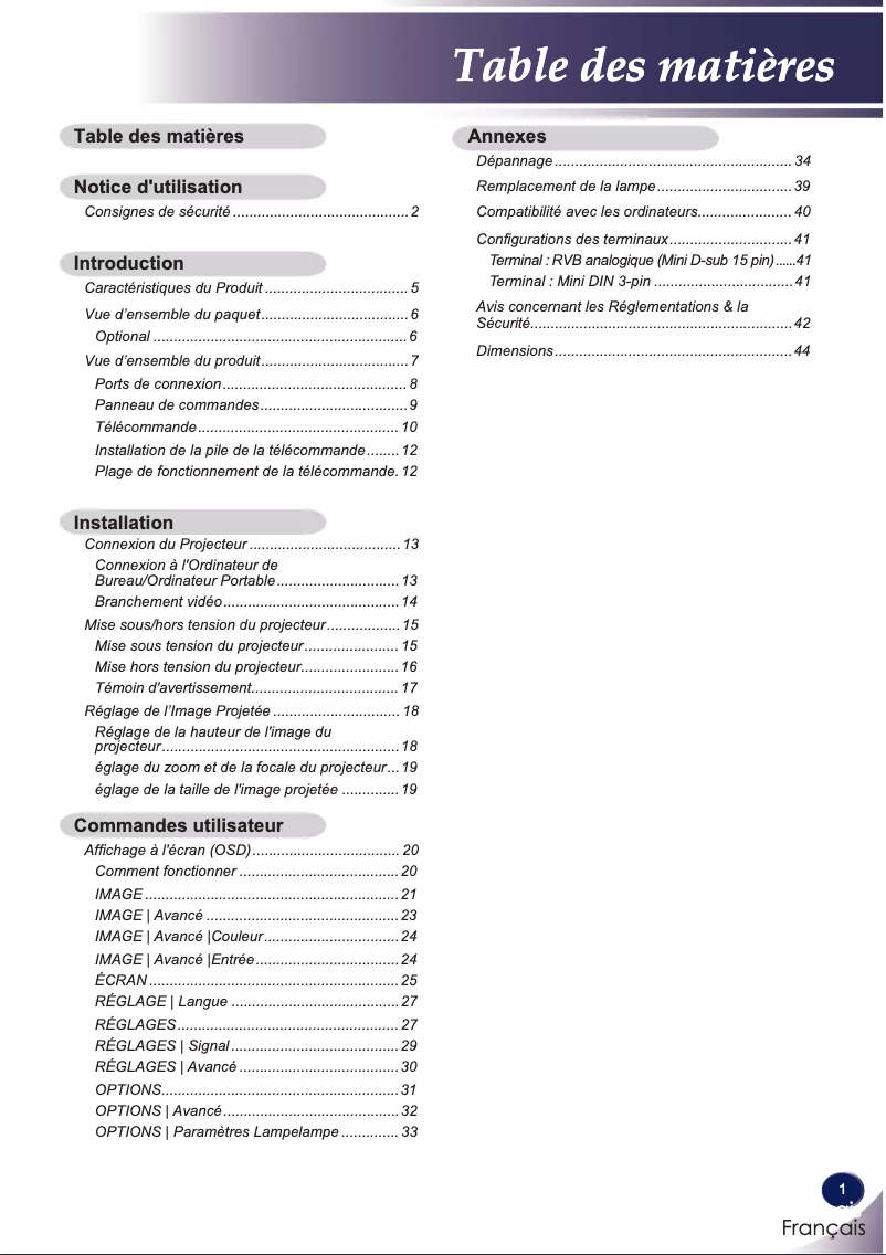 Imagen de la primera página del manual del dispositivo BX275