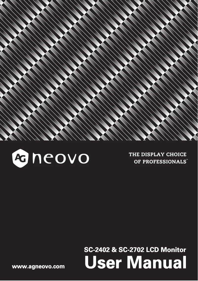 Imagen de la primera página del manual del dispositivo SC-2702