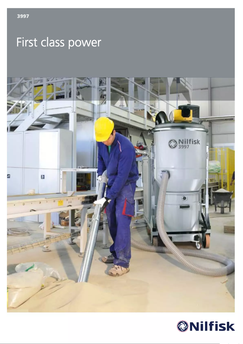 Página nº 1 - Folleto Nilfisk 3997